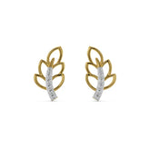 Petal Swag Lab Grown Diamond Earrings