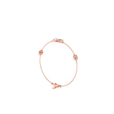 Infinity Shape Round Box Chain Bracelet