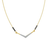 Meera Lab Grown Diamond Mangalsutra