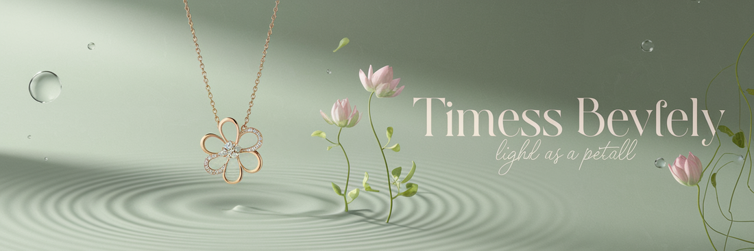 Floral chain pendant