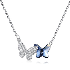 Twin Butterfly Necklace