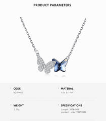 Twin Butterfly Necklace