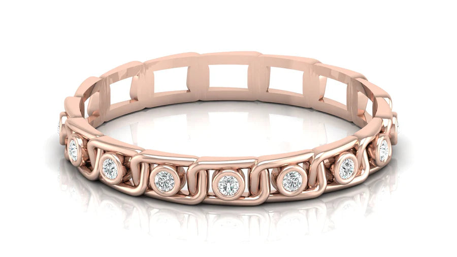 The interlocked diadem band