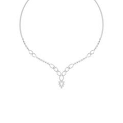 Opal Serenity Diamond Necklace