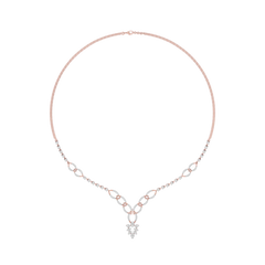 Opal Serenity Diamond Necklace