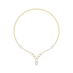 Opal Serenity Diamond Necklace