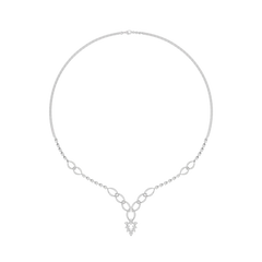 Opal Serenity Diamond Necklace