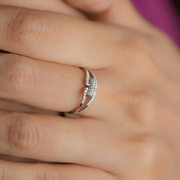 Exquisite Elegant Lab Grown Diamond Ring