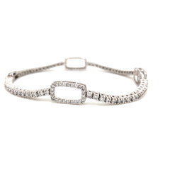 Emerald Blossom Diamond Bracelet
