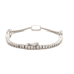 Emerald Blossom Diamond Bracelet