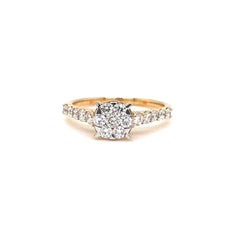 Petal Spark Diamond Ring