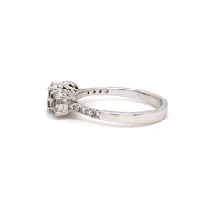 Timeless Trilogy Diamond Ring in White Gold
