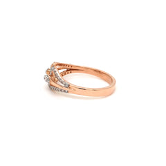 Twin Teardrop Harmony Ring