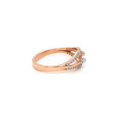 Twin Teardrop Harmony Ring