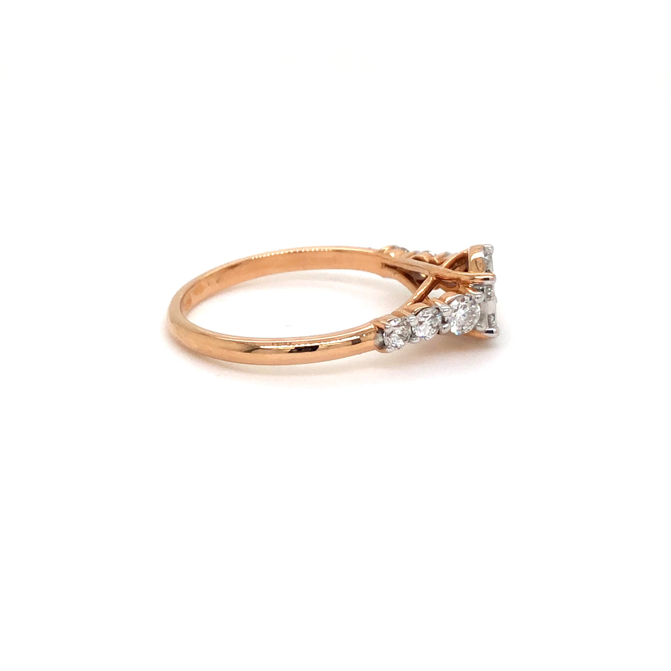 Timeless Radiance Cluster Ring