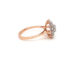 Sunburst Spark Diamond Ring