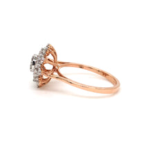 Sunburst Spark Diamond Ring