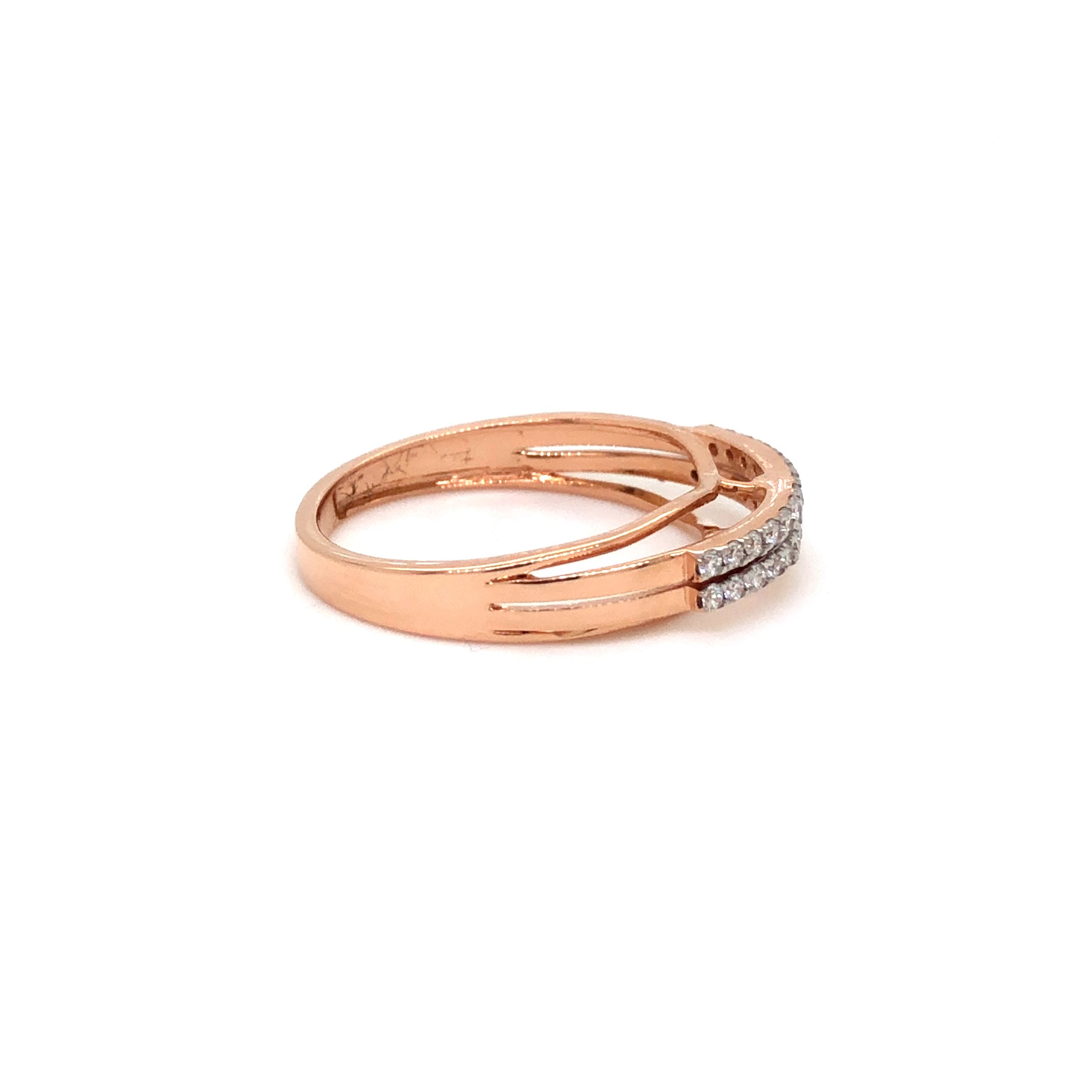 Twilight Twin Band Ring