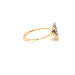 Infinity Spiral Diamond Ring
