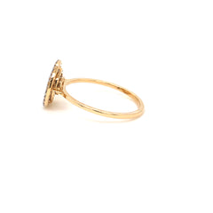 Infinity Spiral Diamond Ring
