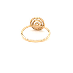 Infinity Spiral Diamond Ring