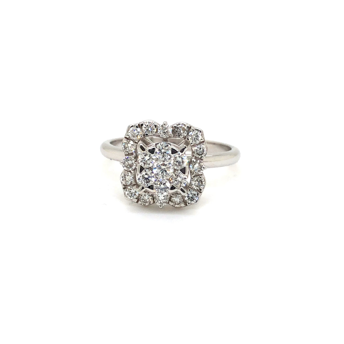 Regal Bloom Diamond Ring