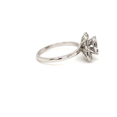 Regal Bloom Diamond Ring