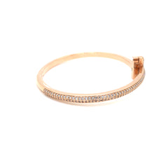 Timeless T-Bar Diamond Bangle Bracelet