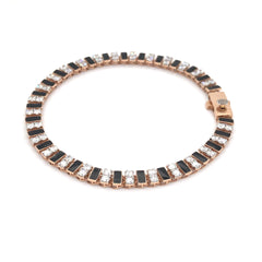 Ebony Radiance Diamond Bracelet