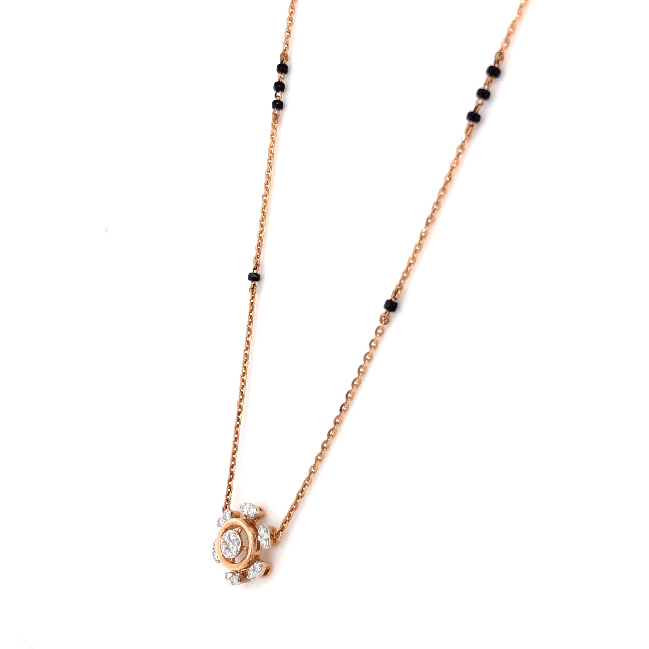 Celestial Bloom Diamond Mangalsutra