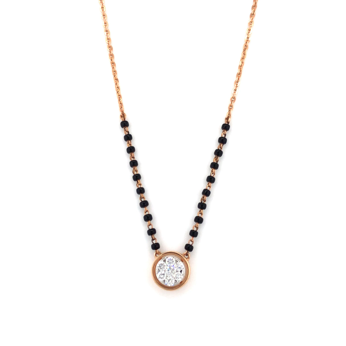 Celeste Solitaire Diamond Mangalsutra