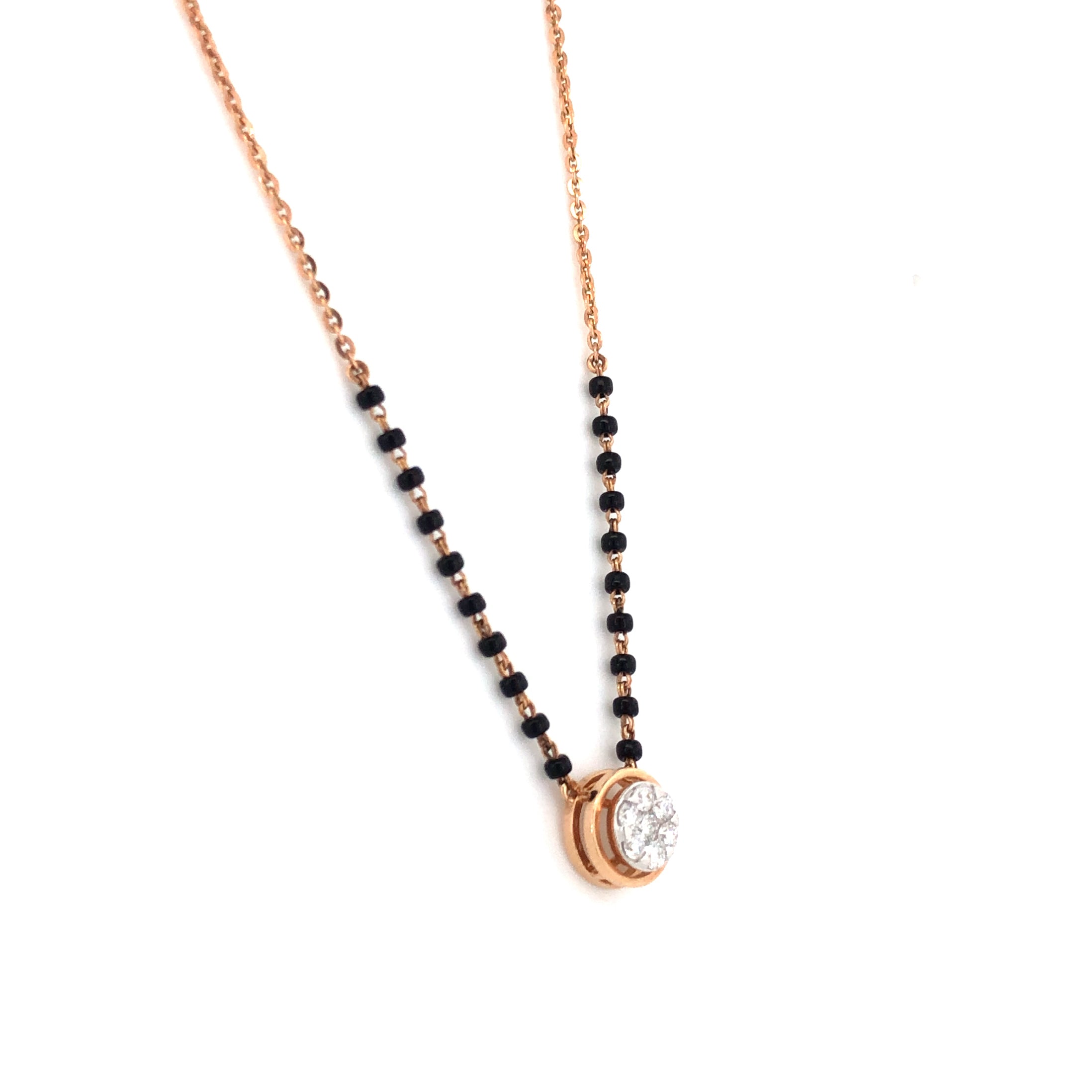 Celeste Solitaire Diamond Mangalsutra