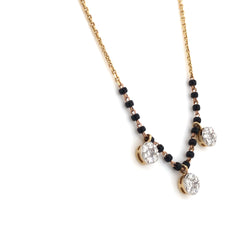 Trinity Spark Diamond Mangalsutra