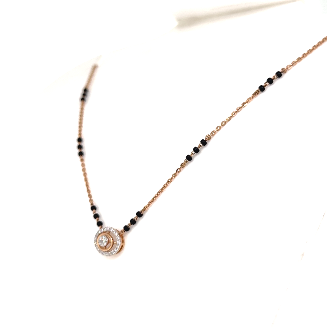 Maaya Signature Halo Eye Mangalsutra