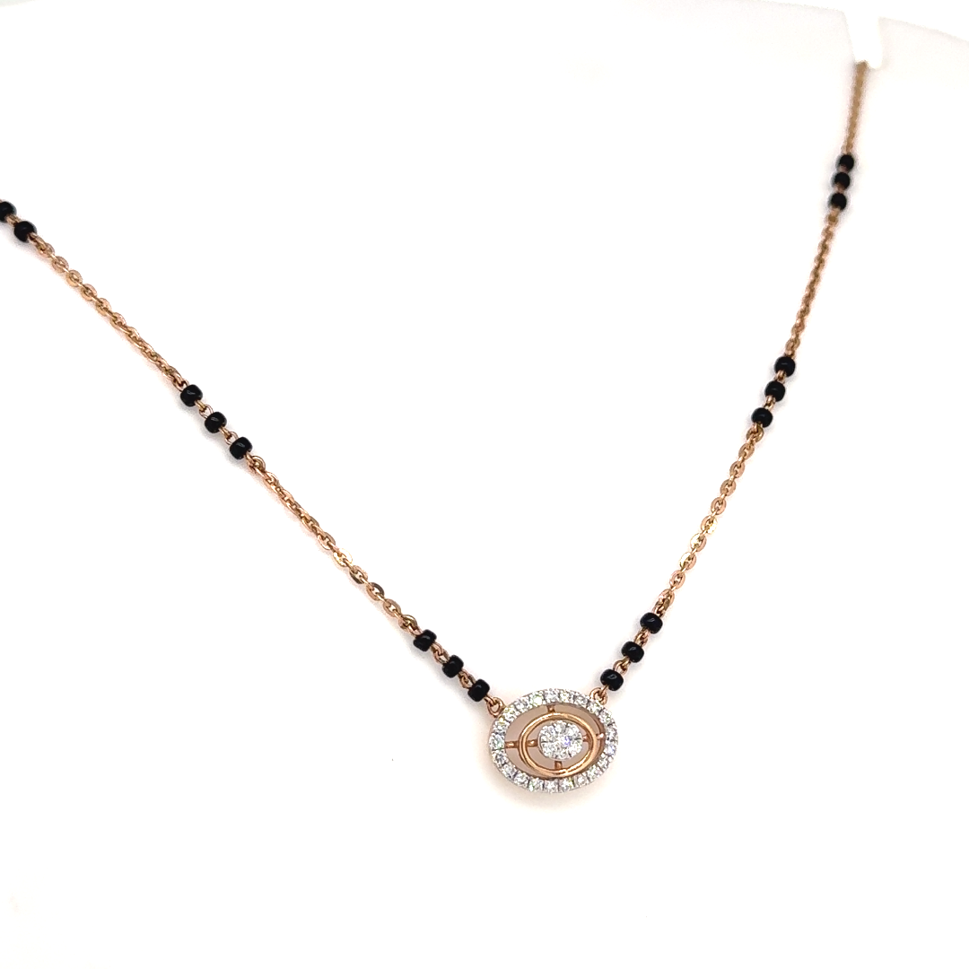 Maaya Signature Halo Eye Mangalsutra