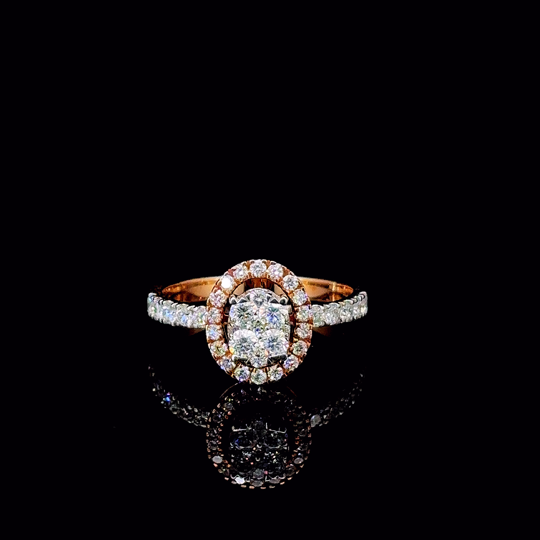 Regent Bloom Engagement Lab Grown Diamond Ring