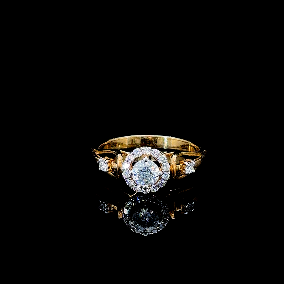 Regal Link Sparkle Lab Grown Diamond Ring