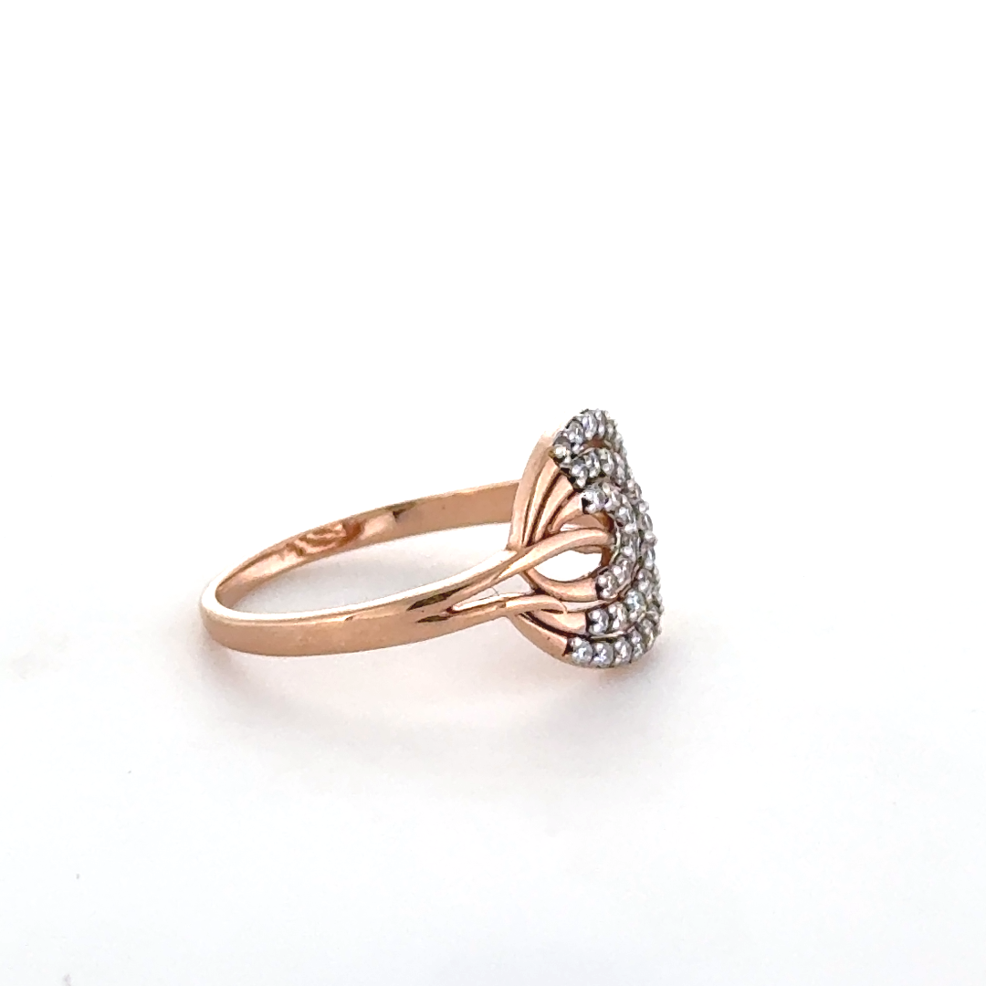 Twilight Radiance Circle Lab Grown Diamond Ring