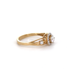 Regal Link Sparkle Lab Grown Diamond Ring