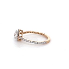 Celestial Crown Solitaire Lab Grown Diamond Ring