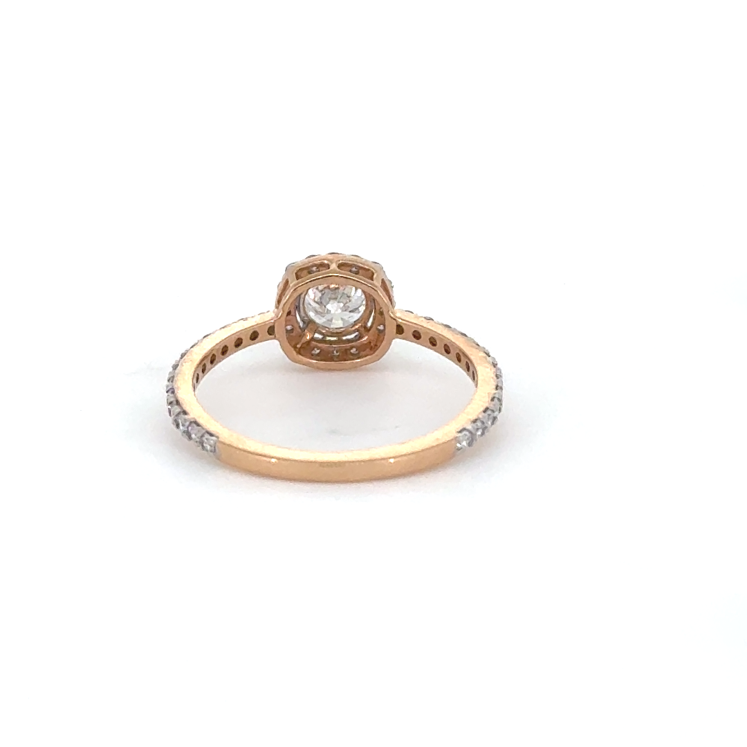 Celestial Crown Solitaire Lab Grown Diamond Ring