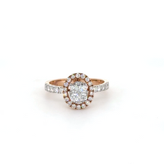 Regent Bloom Engagement Lab Grown Diamond Ring