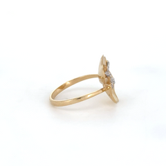 Ribbon Loop Statement Lab Grown Diamond Ring
