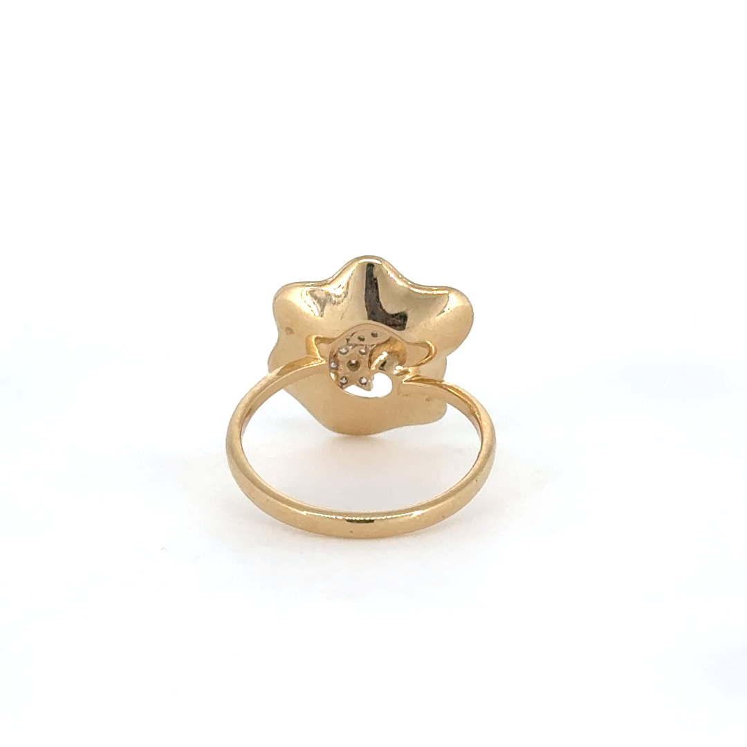 Ribbon Loop Statement Lab Grown Diamond Ring