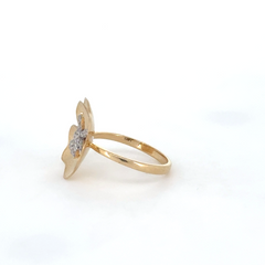 Ribbon Loop Statement Lab Grown Diamond Ring