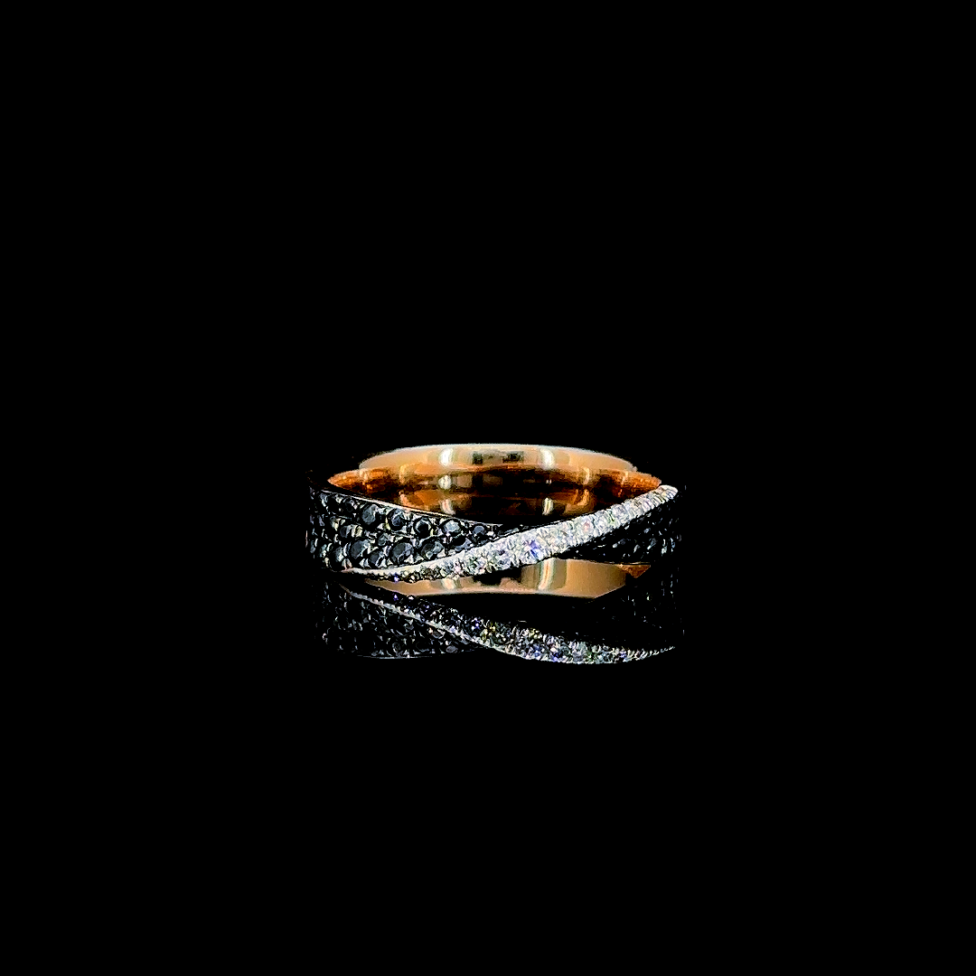 Noir Whisper Black Lab Grown Diamond Ring