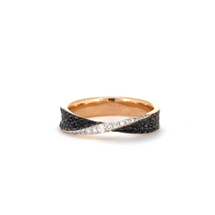 Noir Whisper Black Lab Grown Diamond Ring