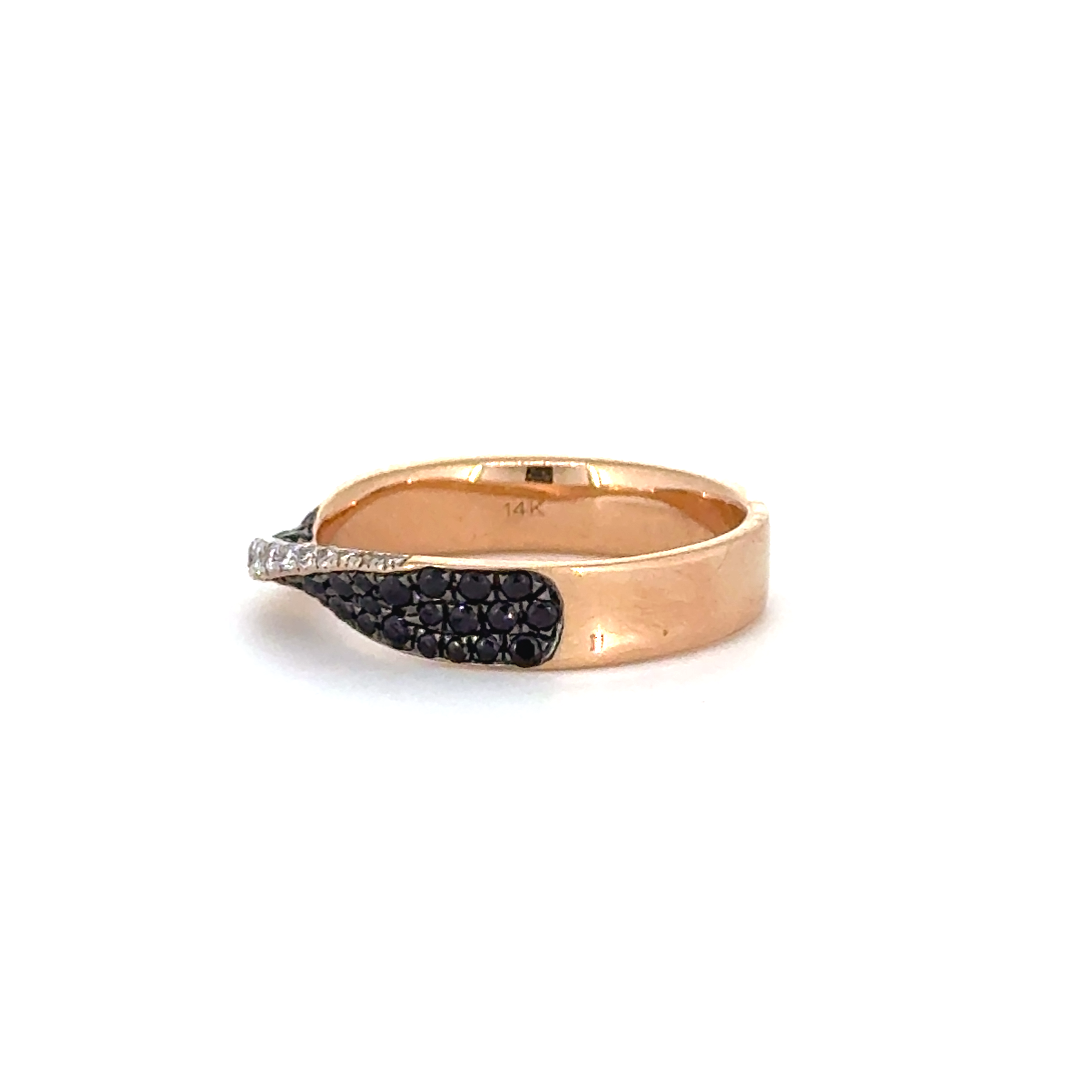 Noir Whisper Black Lab Grown Diamond Ring