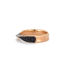 Noir Whisper Black Lab Grown Diamond Ring