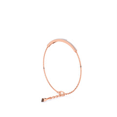 Two Line Chain lab Grown Diamond Bracelet